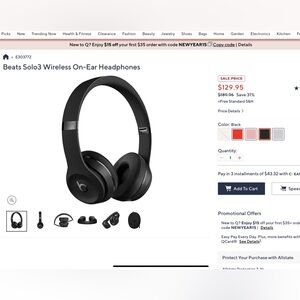 Beats Solo3 Wireless On-Ear Headphonesdphones